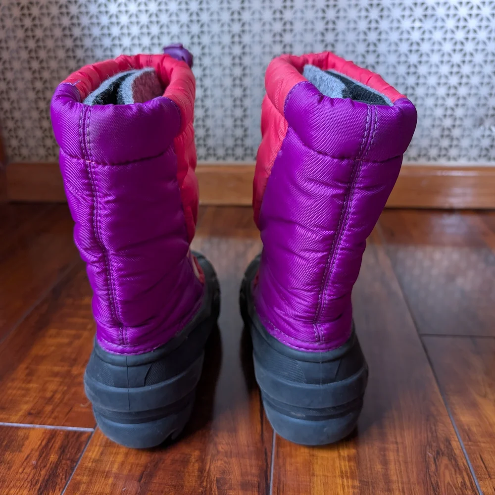Sorel Pink and Purple Winter Boots - Picture 4 of 6